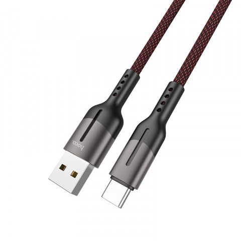 USB-кабель Type C Hoco U68a 5A черный