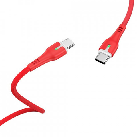 USB-кабель Type C-Type C Hoco X45 PD красный