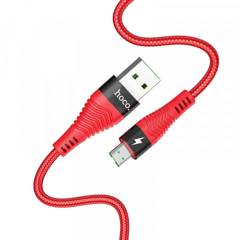 Кабель Micro USB HOCO U53m красный