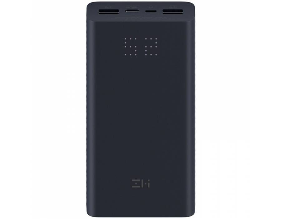 Портативный аккумулятор Xiaomi 20000 mAh ZMi Aura Type C черный QB822